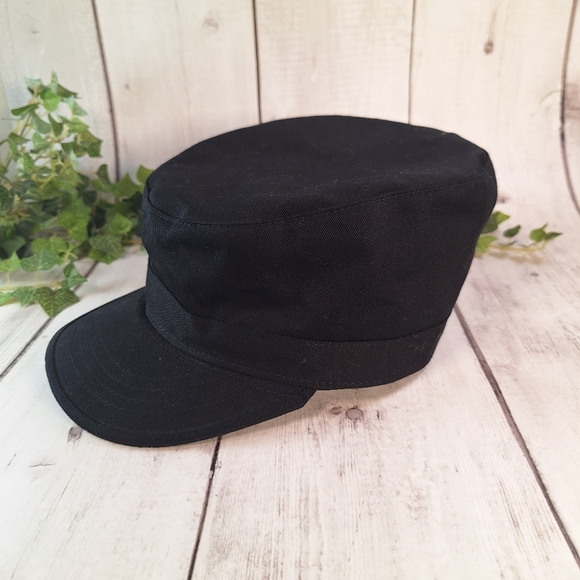 Kbethos Black Cadet Hat, Size Large - Picture 2 of 6